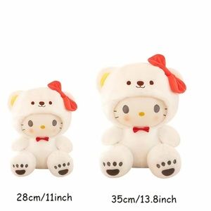 Hello kitty teddy bear plush 28cm/11in brand new